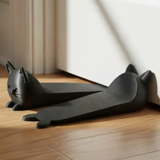Trava Porta Gatinho Suporte  Aparador Peso Trava Porta Cunha Calço Divertido em Oferta na Shopee