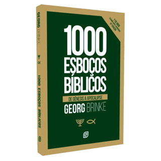 Mil Esbocos Bíblicos | Georg Brinke | 5ª Edição em Oferta na Shopee