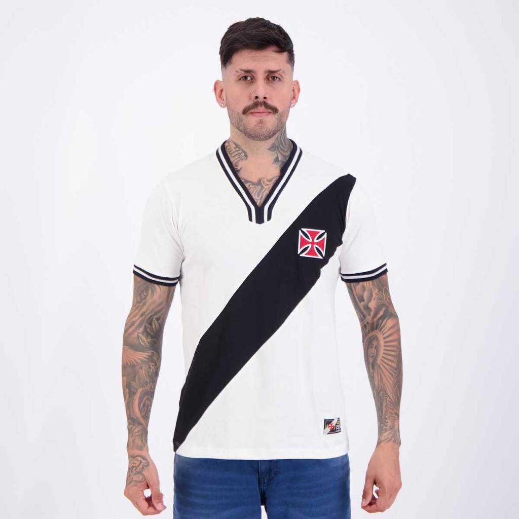 Camisa Vasco Retrô 1974 Nº 10 Branca
