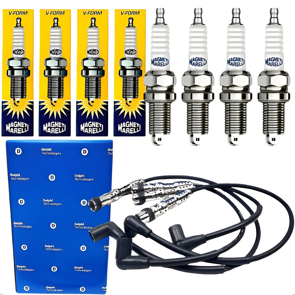 Kit Jogo Cabos E Velas Gol G4 G5 G6 G7 1.6 Ea111 2005 A 2021