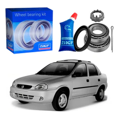Kit Rolamento Roda Traseiro Corsa Classic 1.0 2003 A 2010