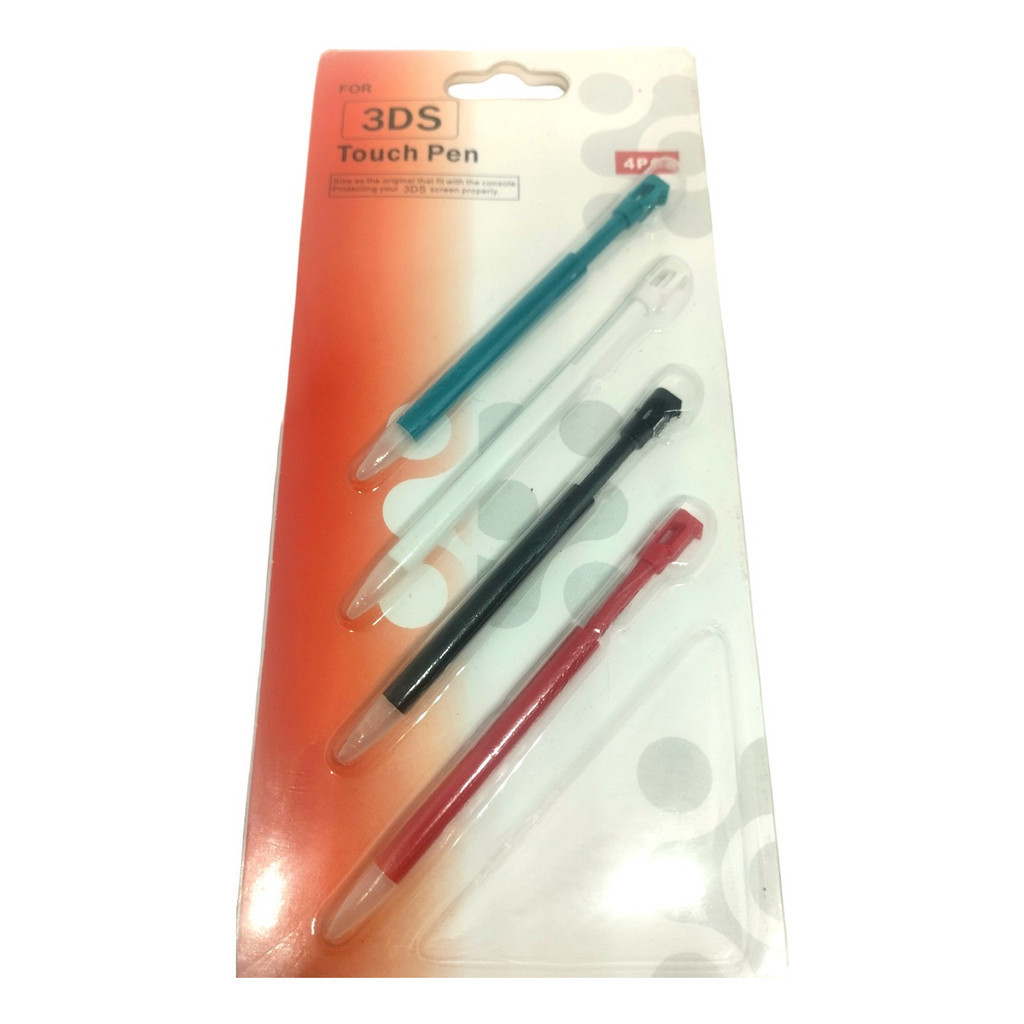 Kit 4 Canetas Touch Stylus Nintendo Ds Lite Dsi 3ds 3dsxl