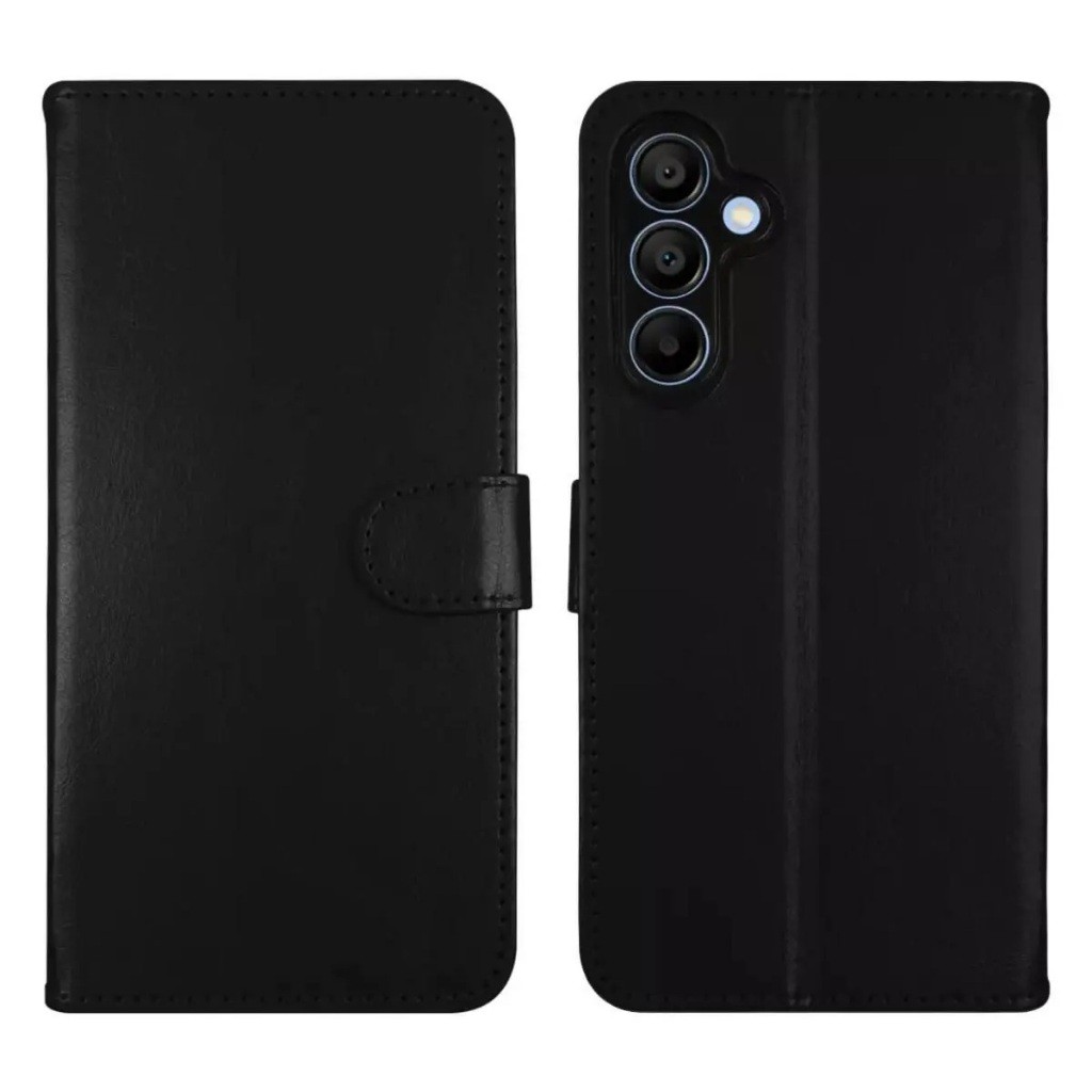 Capa Carteira Flip em Couro Sintético para Samsung Galaxy A17 – Proteção Total com Porta Cartões