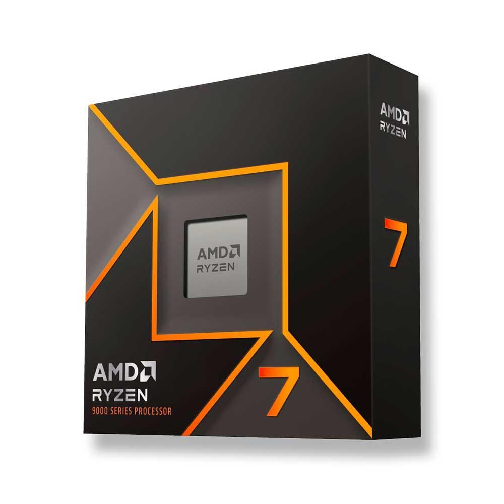 Processador AMD Ryzen 7 9700X, 3.8GHz (5.5GHz Turbo), 8-Cores, 16-Threads, 40MB, AM5 - 100-100001404WOF