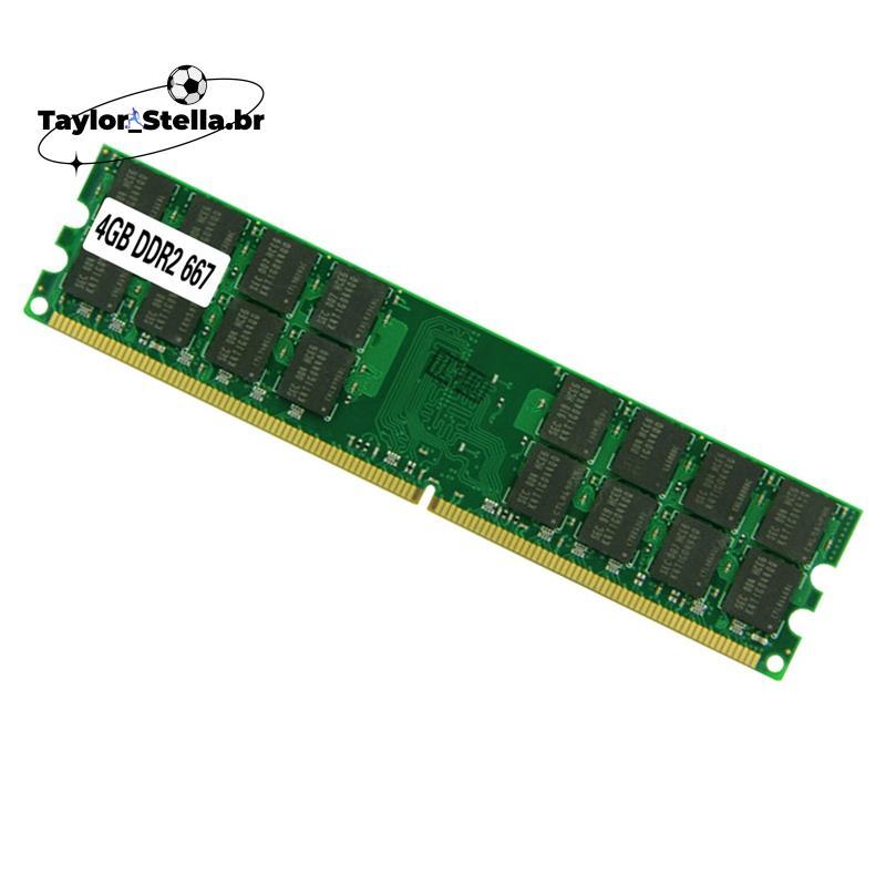 DDR2 4GB Memória RAM De Grande Capacidade 240PIN PC2-5300 667MHz Módulo De Alta Frequência Para Computador Desktop