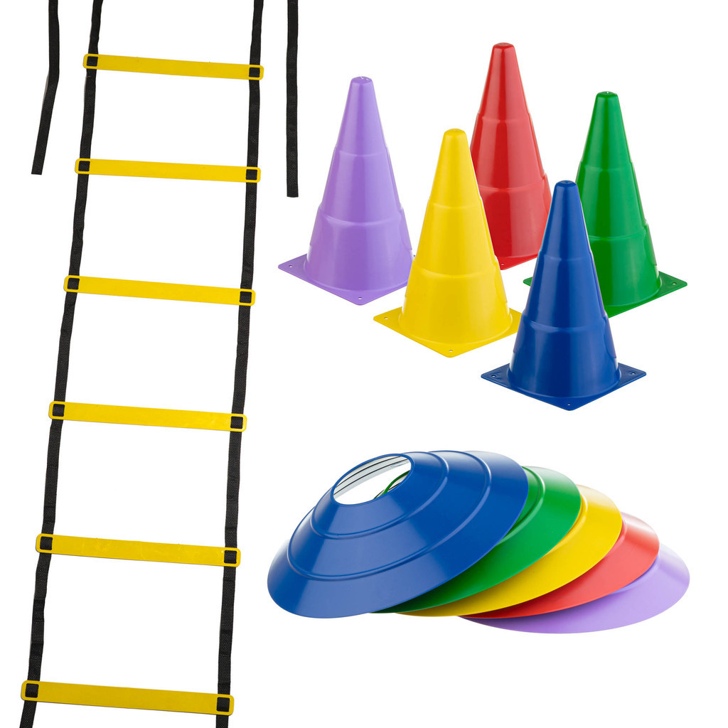 Kit Treino Funcional Escada Agilidade com Cones