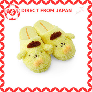 [Direto do Japão] Flipflop, Slide Slipper[Sanrio] Chinelos em formato de rosto Pompompurin aproximadamente 25 cm 287482