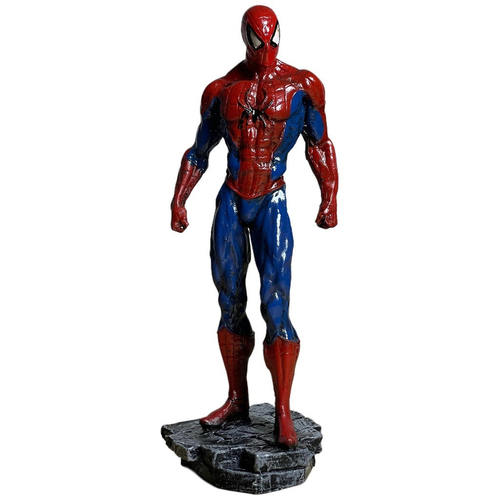 Estátua Boneco Action Figure Homem Aranha Spider Man Marvel Geek Colecionável em Oferta na Shopee