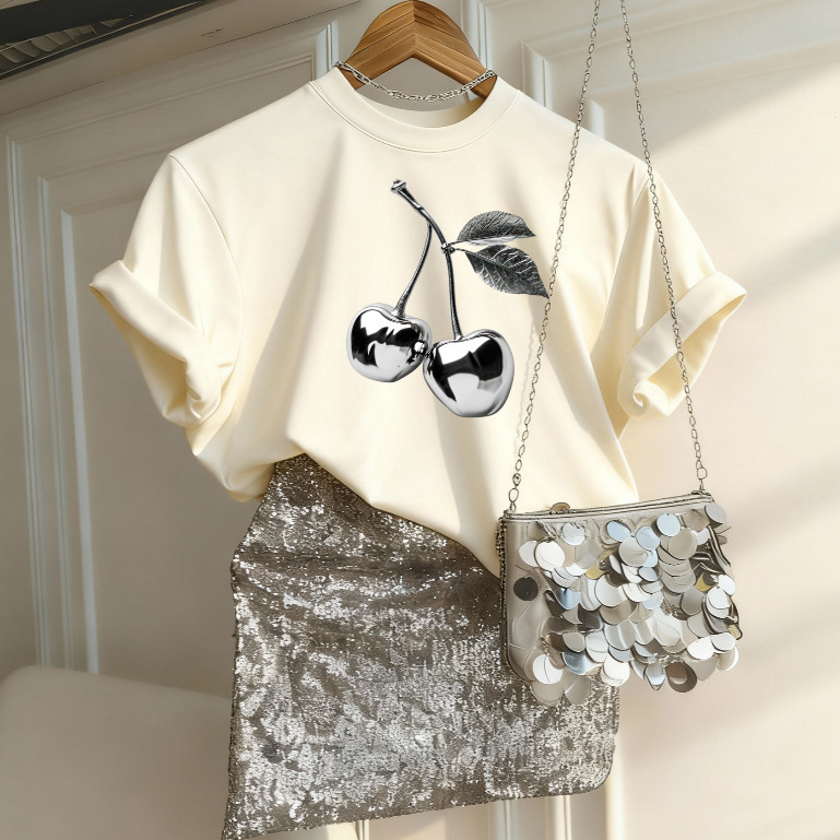 Camiseta Feminina Streetwear 100% Algodão Blusa Estilosa Casual Moda Urbana Confortável