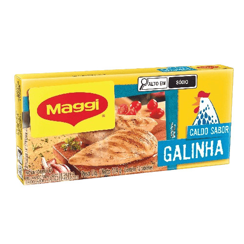 Caldo Maggi Galinha Tablete