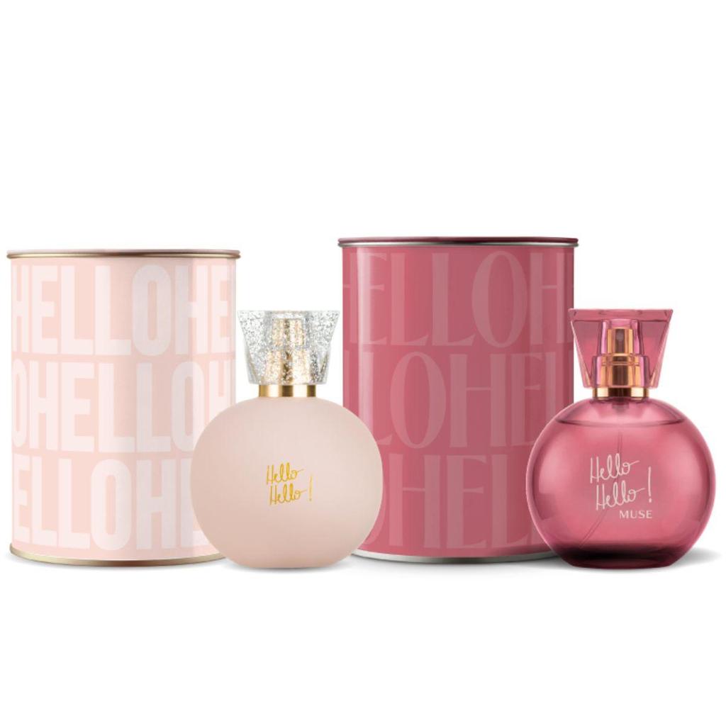 Combo Kit Deo Colônia Hello Hello 100ml + Deo Colônia Muse 100ml