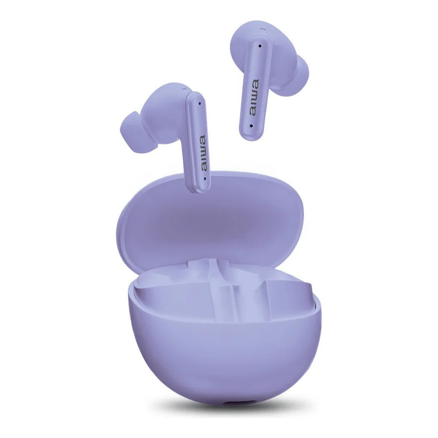 Fone Aiwa Aws Eb-04-w In-ear Bluetooth Roxo Bluetooth
