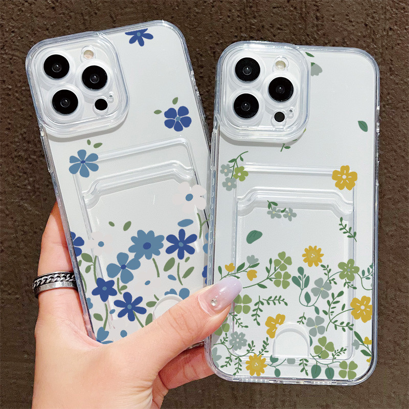 Capa Com Porta-Cartões Para Samsung Galaxy A57 A02 A03 A04 A03S A05 A05S A06 A07 A17 A12 13 A14 A15 A16 A20 A22 A34 A54 