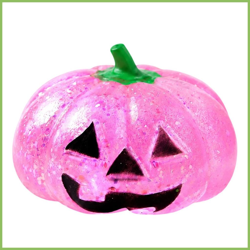 Abóbora Brinquedo Fidget Glitter Lento Subindo Acalmar Halloween Sensorial Brinquedos Para Crianças Adultos Festa qiazhi
