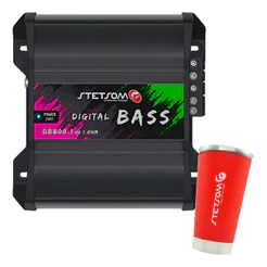 Módulo Amplificador Stetsom Db800.1 800w Digital Bass 1 Ohm 1 Canal