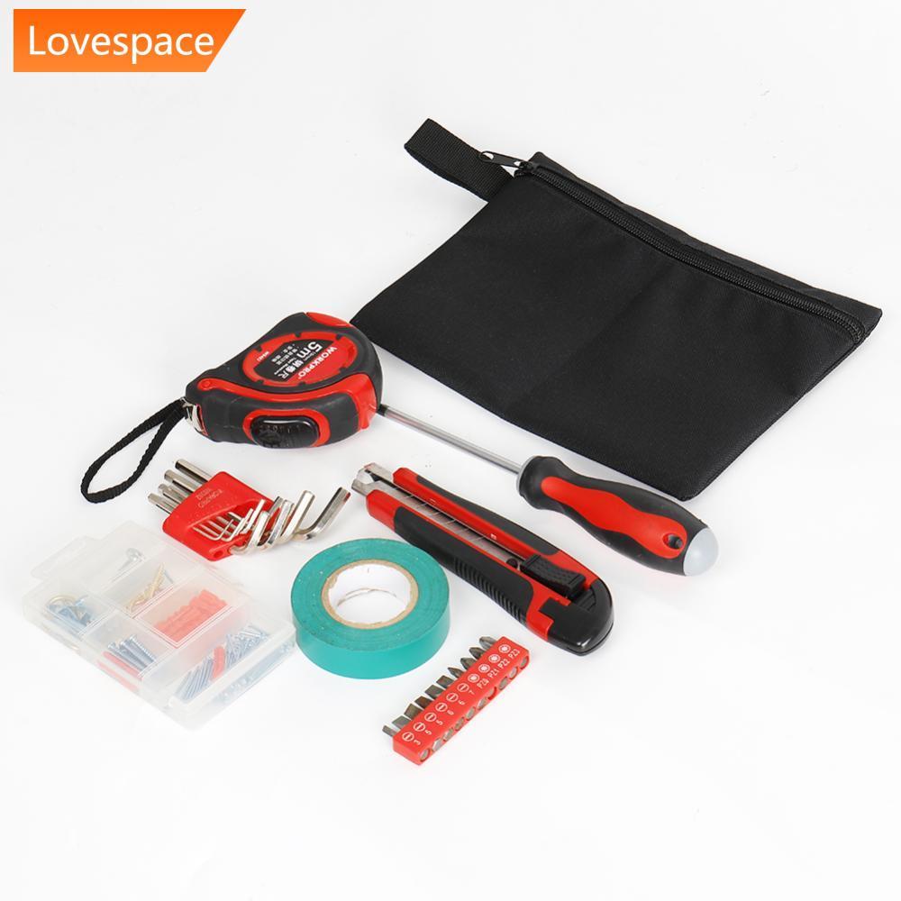 LS-STORE Durável 600D Oxford Tecido Mão Ferramenta Saco Parafusos Unhas Broca Ferramentas À Prova Dwaterproof Água Sacos