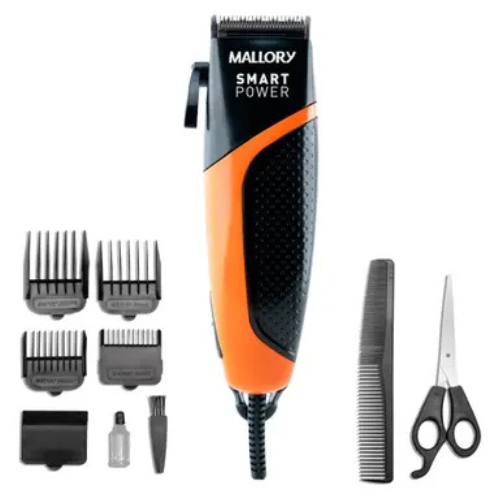 Máquina de Cortar Cabelo B90200332 Smart Power CR07 4 Pentes com fio Mallory