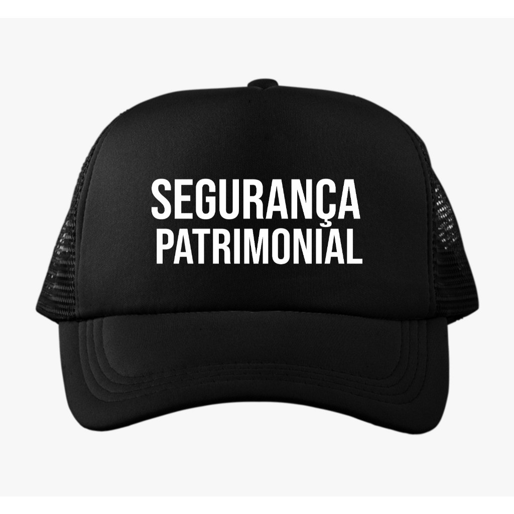 Boné Segurança Patrimonial Uniforme Serviço Trabalho Farda Marca Propria