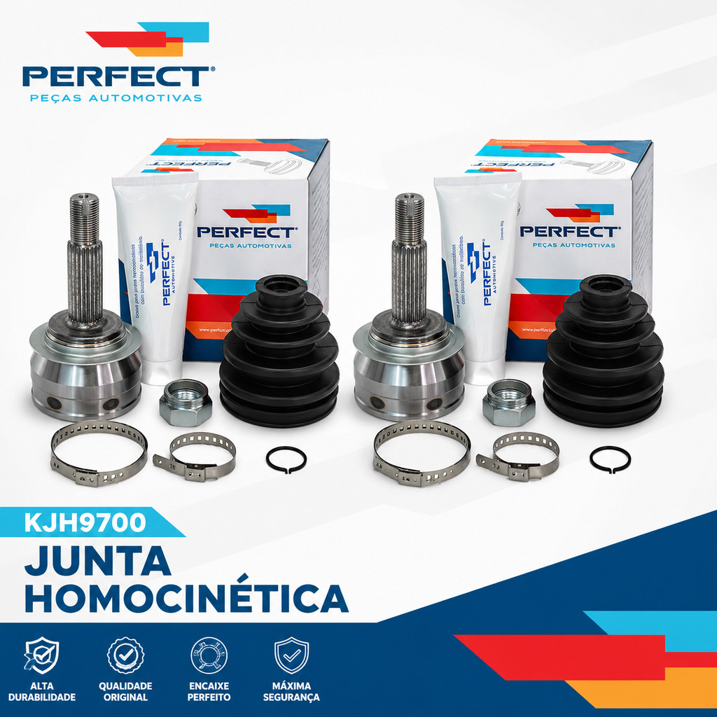 Par Kit Junta Homocinética Chevrolet Classic 2004 até 2015 Perfect