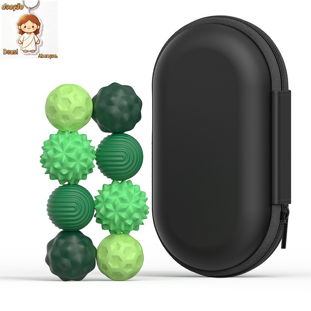 Brinquedo Magnético De Inquietação , Brinquedos De Alívio Antiestresse EDC , Bolas Magnéticas De Sensorial De Ansiedade
