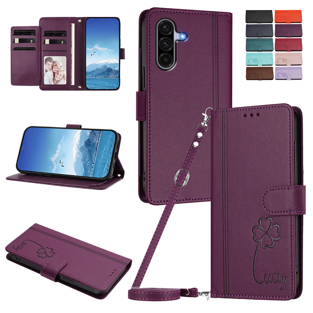 Capa De Alça De Ombro Crossbody De Transporte Múltiplo Para Samsung Galaxy M14 M