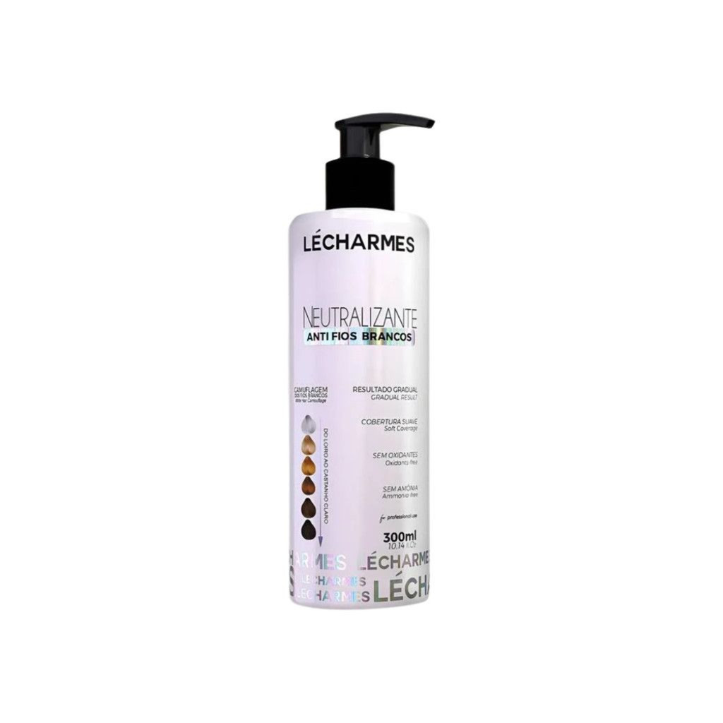 Neutralizante Anti-Fios Brancos Médio Lé charme's 300ml