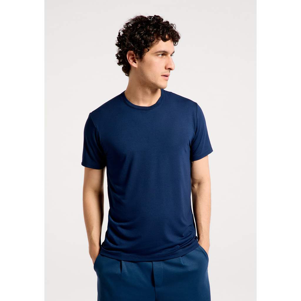 Camiseta Masculina Slim Em Malha Tech