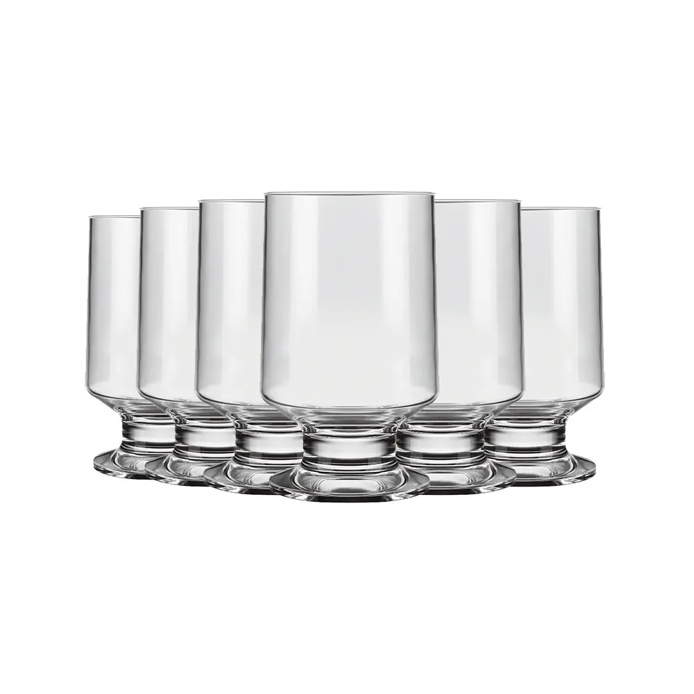 Jogo com 6 Taças para Água e Sucos Casual SM 260ml