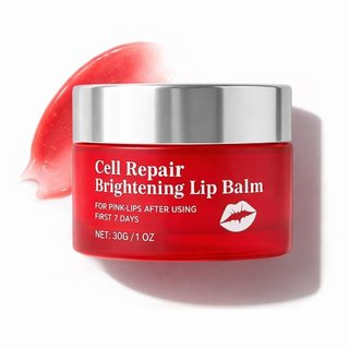 Bálsamo Labial Iluminador com Efeito de Volume nos Lábios | Óleo Labial Colorido e Máscara Labial Noturna para Lábios Es