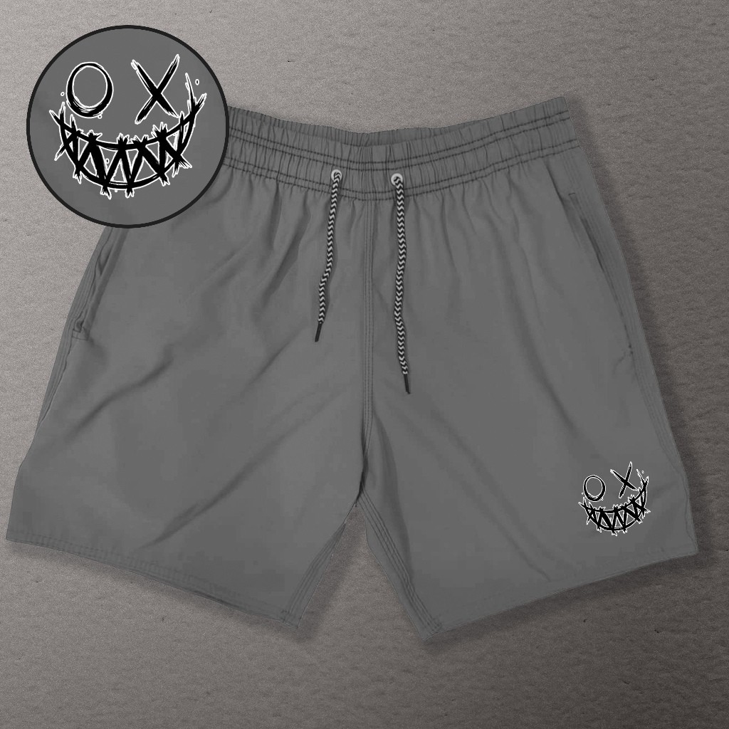 Bermuda Esportiva de Elastano Masculina - STREET 07 - Academia Corrida Skate Basquete Otaku