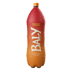 Energético Baly Morango e Pêssego 2L