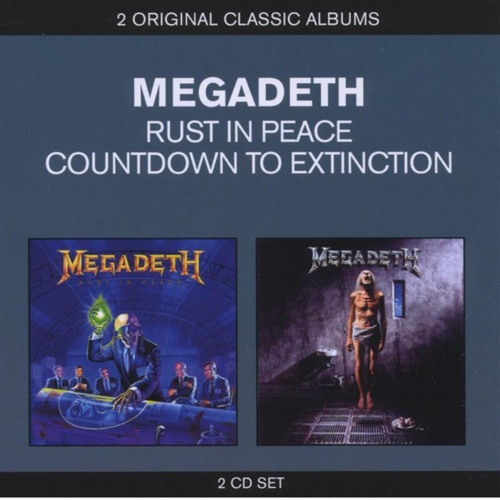 CD Megadeth - Classic Albums: Countdown To Extinction/Rust In Peace (2CD) - Importado