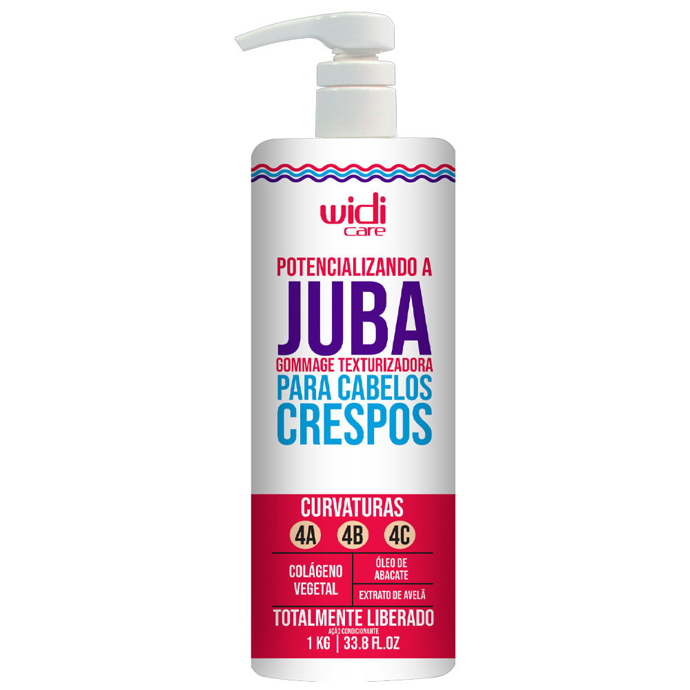 Finalizador Widi Care Potencializando A Juba Gommage Texturizadora 1kg