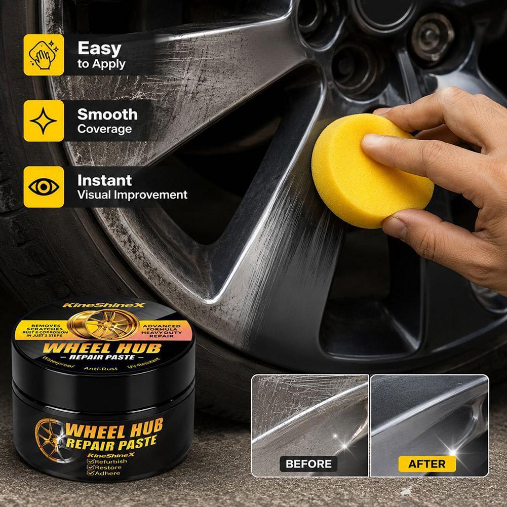 Creme Para Reparo De Arranhões De Roda De Carro , Anel De Alumínio E Aço , Cuidados Com Amassados , Pneus