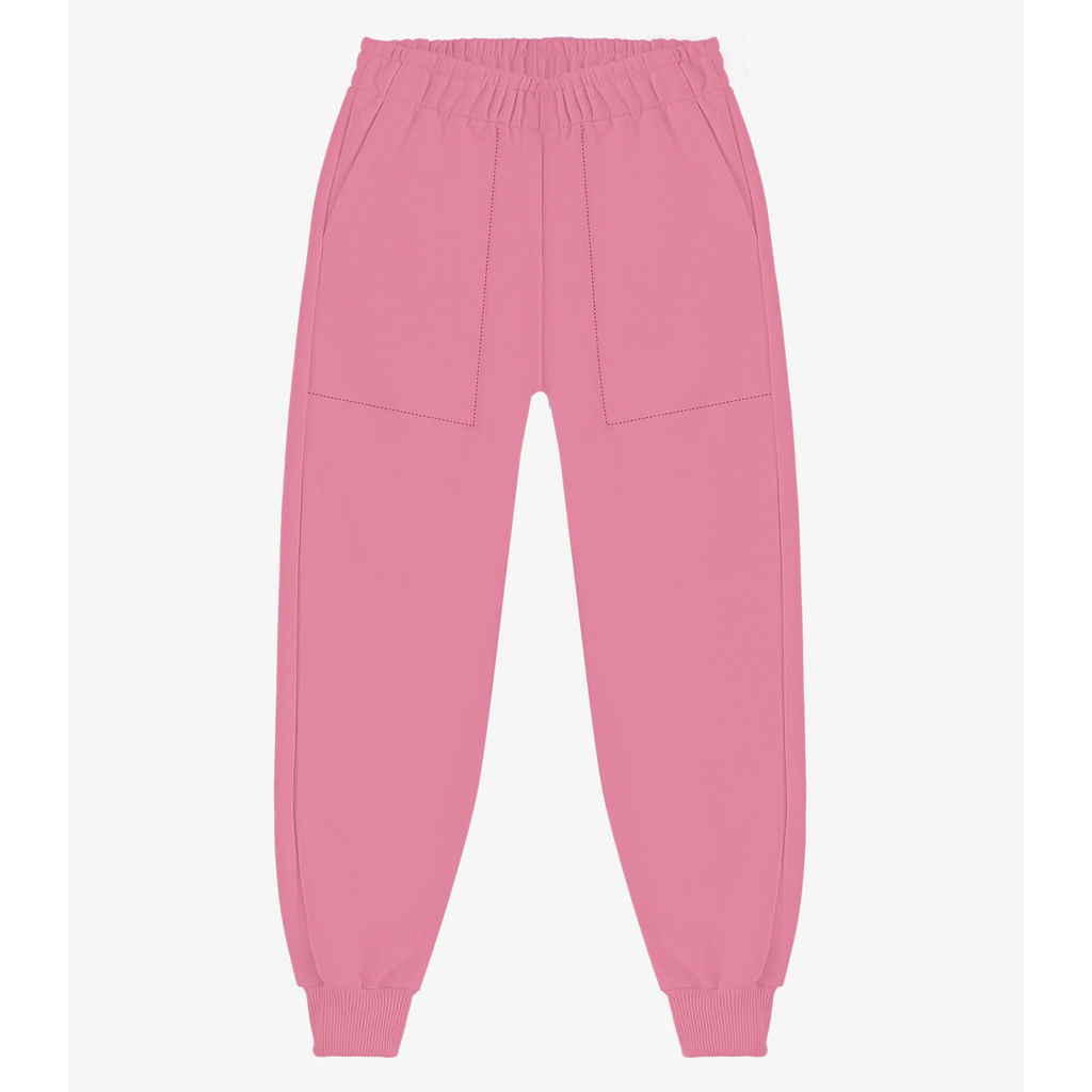Calça de Moletom Unissex Rovi Kids Rosa