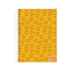 Caderno 10 Matérias Universitario 160 Folhas Stella - Jandaia Capa:Smile