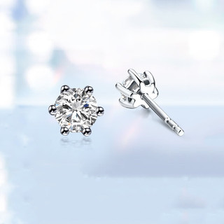 Genuíno PT950 banhado a platina brincos feminino 18K ouro branco Moissanite brincos feminino presente do dia dos namorad