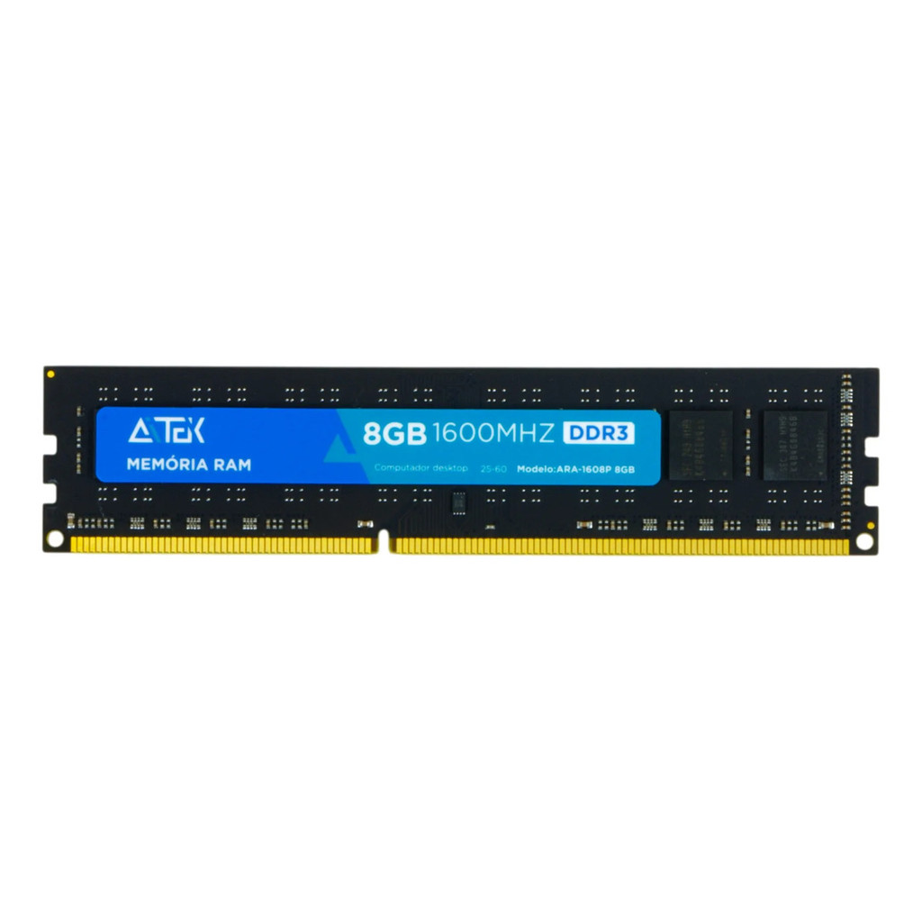 Memoria Ram Pc 8gb Ddr3 1600mhz Desktop Computador Gamer