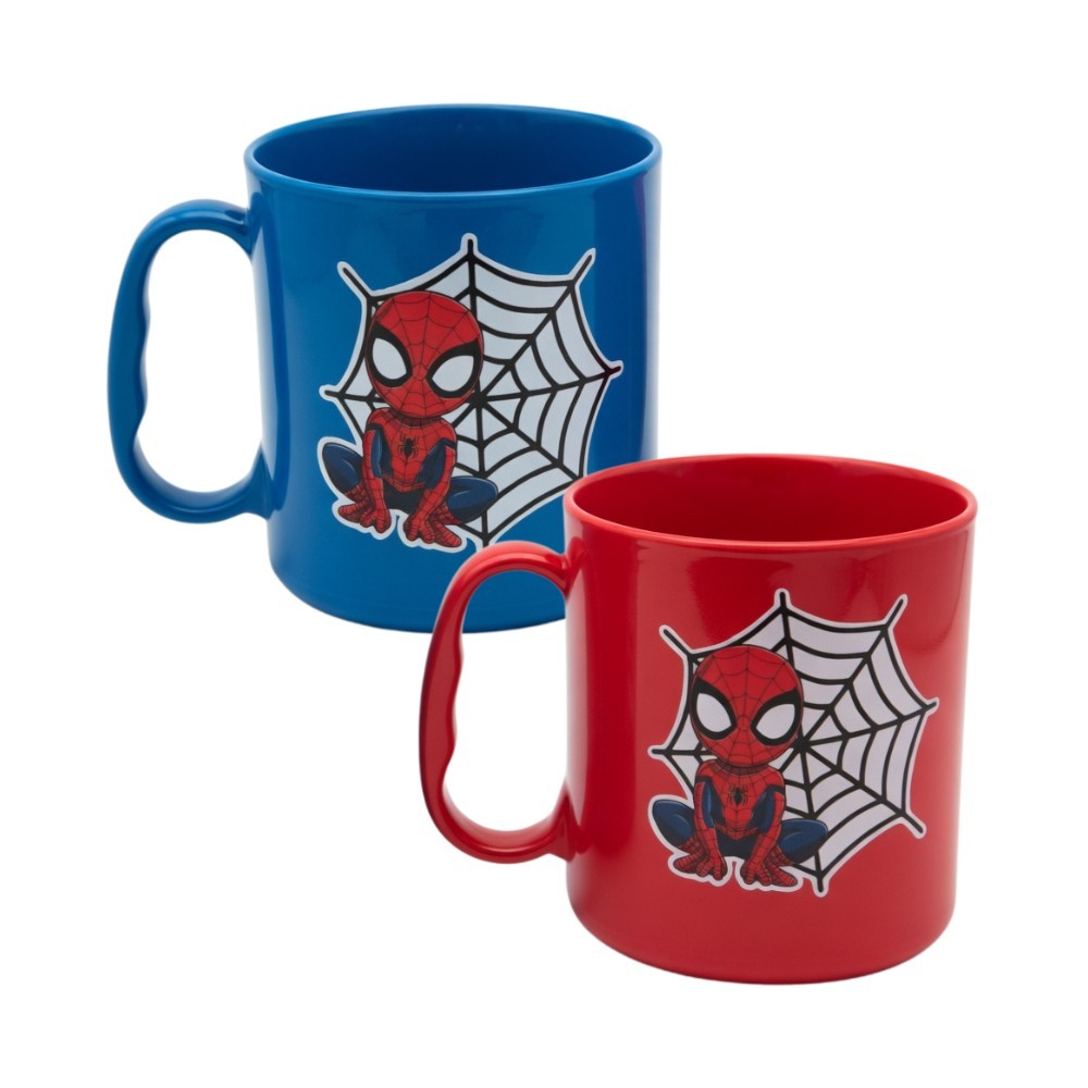 Kit Canecas Infantil Personalizada Homem Aranha Plástica 450ml Para Lembrancinhas Festas Aniversario