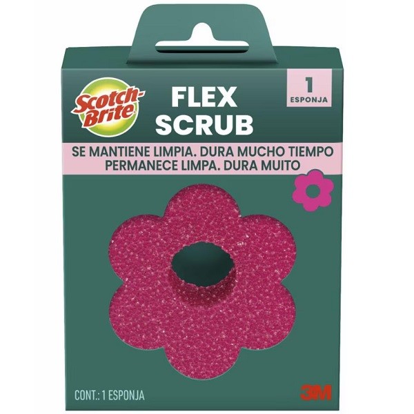 Esponja de Limpeza Flexivel SCOTCH-BRITE FLEX SCRUB