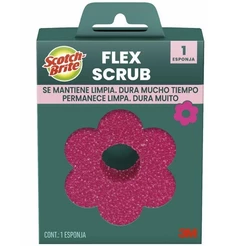 Esponja de Limpeza Flexivel SCOTCH-BRITE FLEX SCRUB