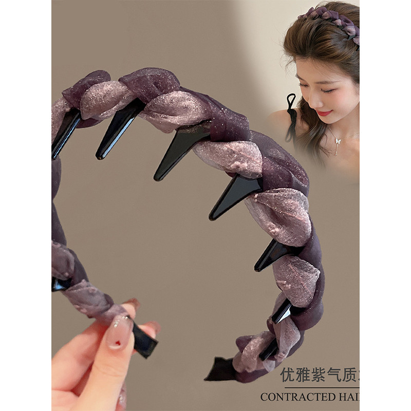 Faixa de cabeça alta para lavagem de rosto, grampo de cabelo de verão, laço de cabelo