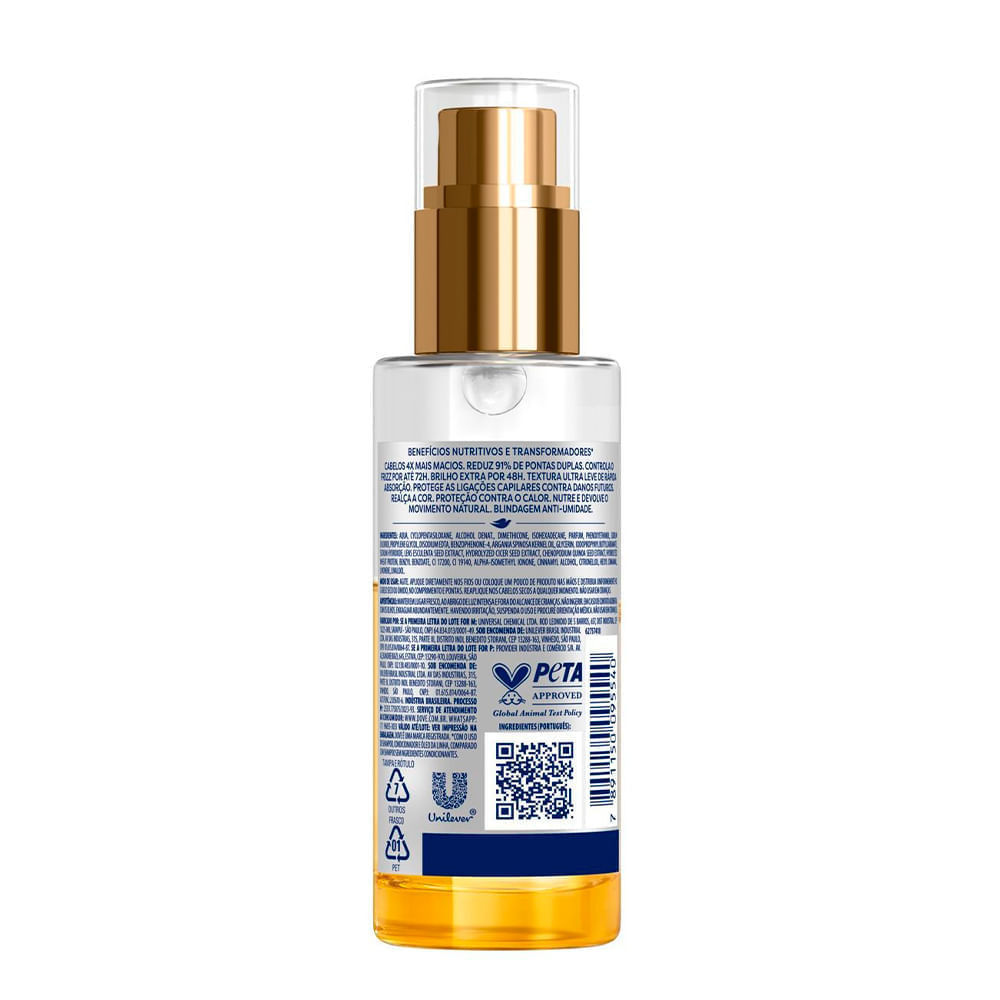 Óleo Sérum Bifásico Dove Bond Repair + Peptídeo 110ml · foto 2