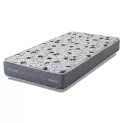 Colchão Solteiro Double Face AG65 Eclipse 88x188x20cm Herval - Suporta até 150kg por pessoa