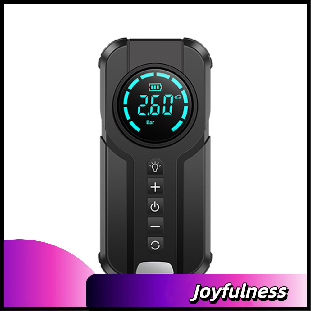 Joyfulness-br Jump Starter e compressor de ar 1000A Peak Carro portátil com bateria de 6000mAh Bomba de pneu com