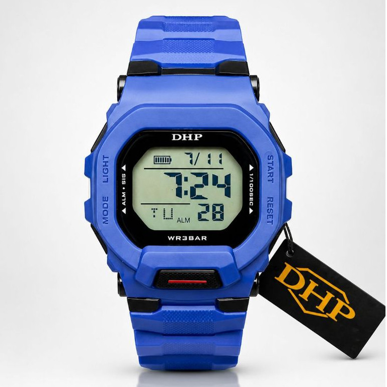⌚ RELÓGIO DIGITAL DHP ORIGINAL | RESISTENTE À ÁGUA | ESTILO ESPORTIVO — imagem 2 de 2