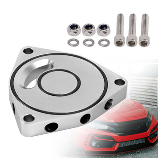 Junta da placa da válvula de escape em liga de alumínio para turbocompressor BOV 1.5T, compatível com Honda Civic 2015-2