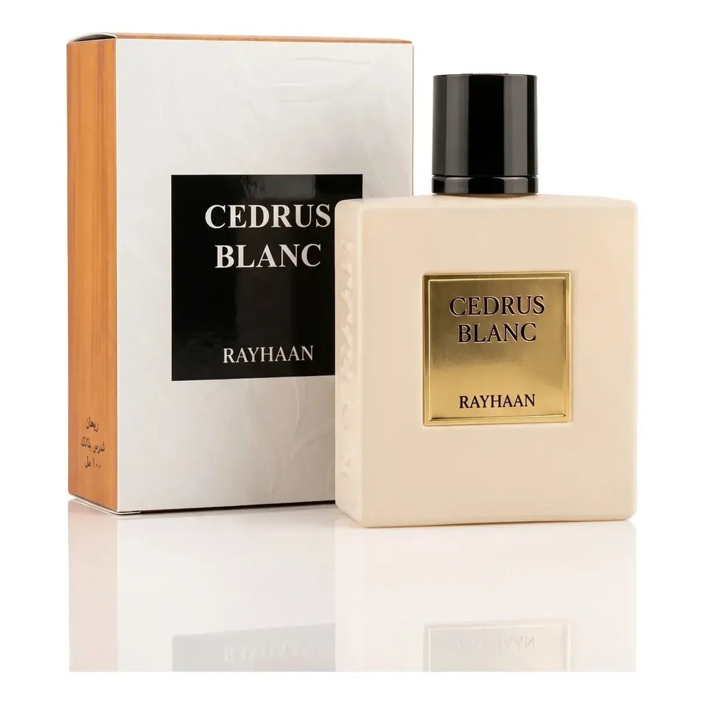 Perfume Árabe Rayhaan - Cedrus Blanc 100ml Original