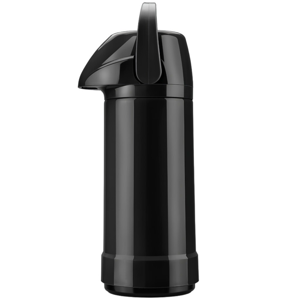 Garrafa térmica de pressão 1,0 litro Preto - GLT Invicta