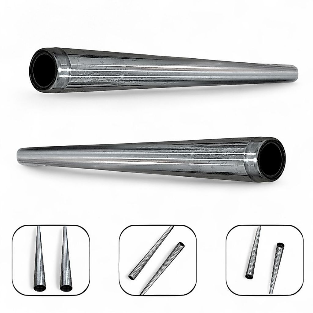 Par Cilindro Bengala Tubo Interno Para Moto Ybr 125 Todas Completo